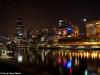 Melbourne at night
